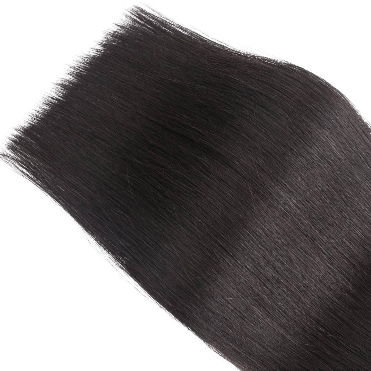 Raw Straight Seamless Clip-In 100% Human Hair Extensions
