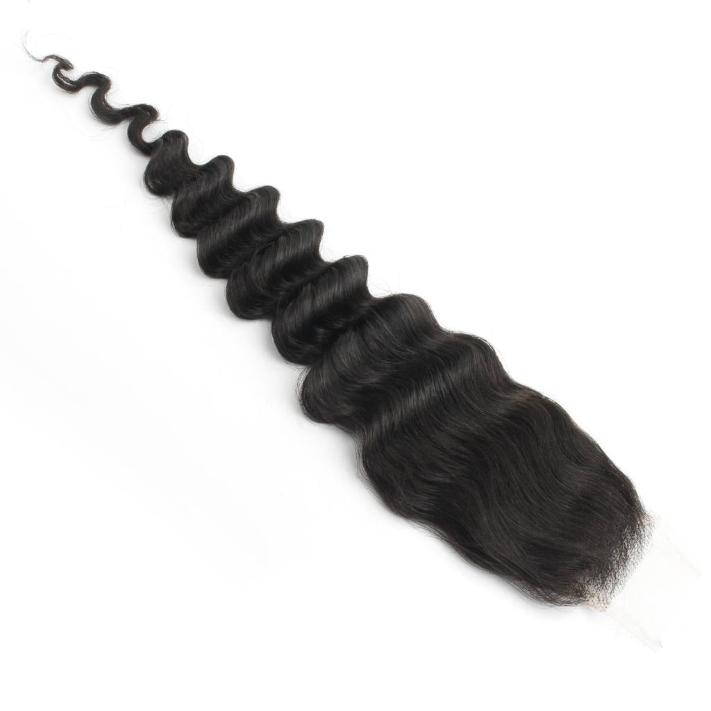 Deep Wave 2x6 HD Lace Human Hair Closure