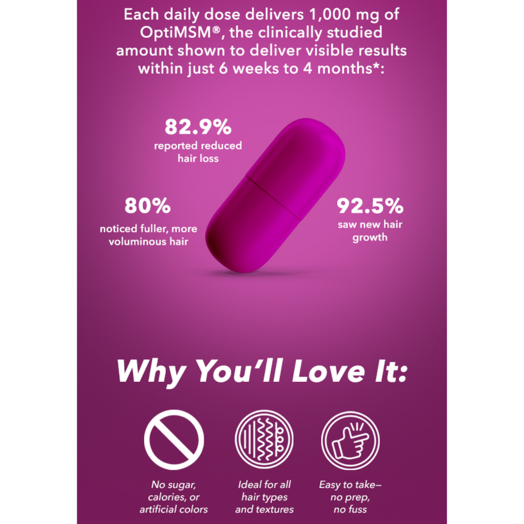 MSM + BIOTIN | Hair Nutrients Capsules